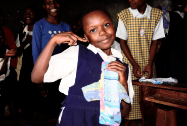 Help girls in Uganda: providing for their hygiene needs